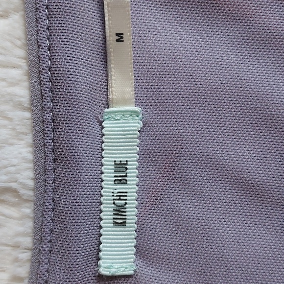 Urban Outfitters Kimchi Blue Multicolored Boho Floral Bell Sleeve Mini Dress M - Picture 7 of 9